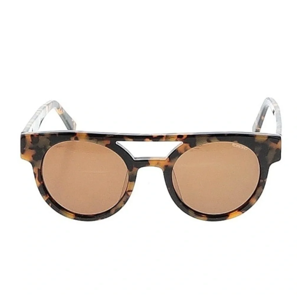 KOMONO Sunglasses Dreyfuss Brown Tortoise Demi NEW round